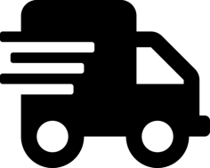 Gui Shipping Fast Sticker Svg Vector, Free Vectors File